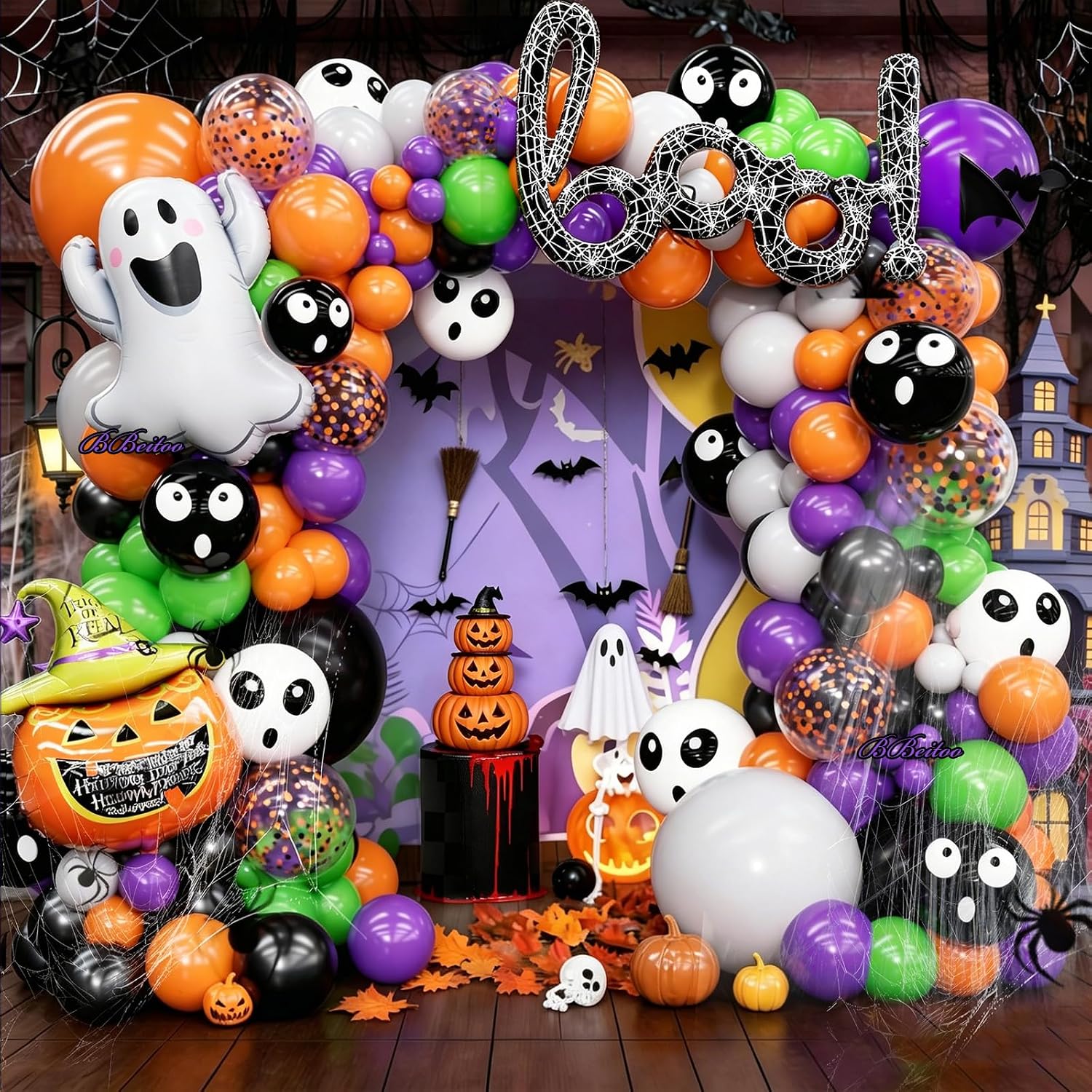 Balloon Arch Kit - Kit Arco di Palloncini di Halloween