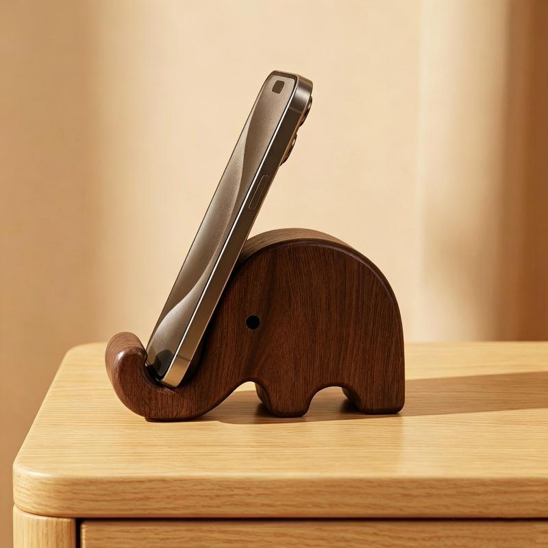 Event Support - Semplice Supporto per Telefono in Legno