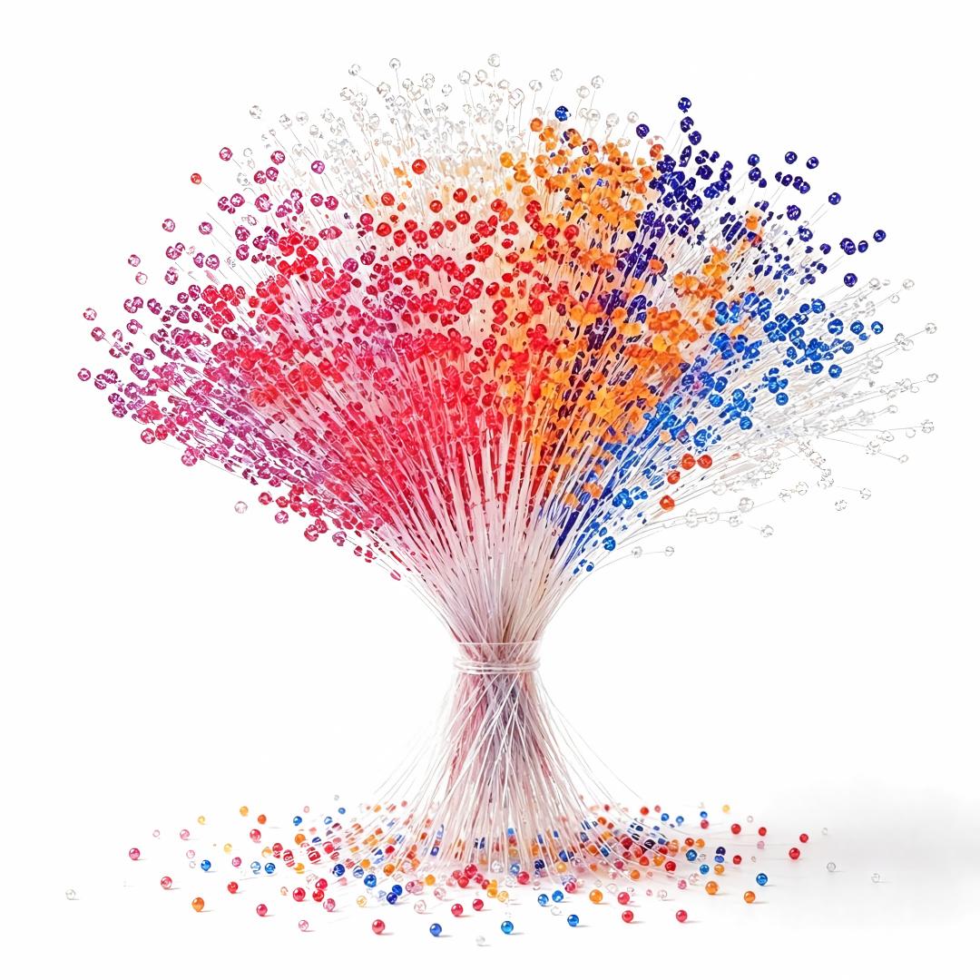 Centerpiece Stick - 100 Pezzi 4mm x 24cm Bastoncini