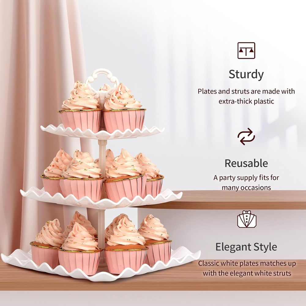 Set di 5 Alzatine per Torte co - Cupcake Stand Tier recensione e prezzo