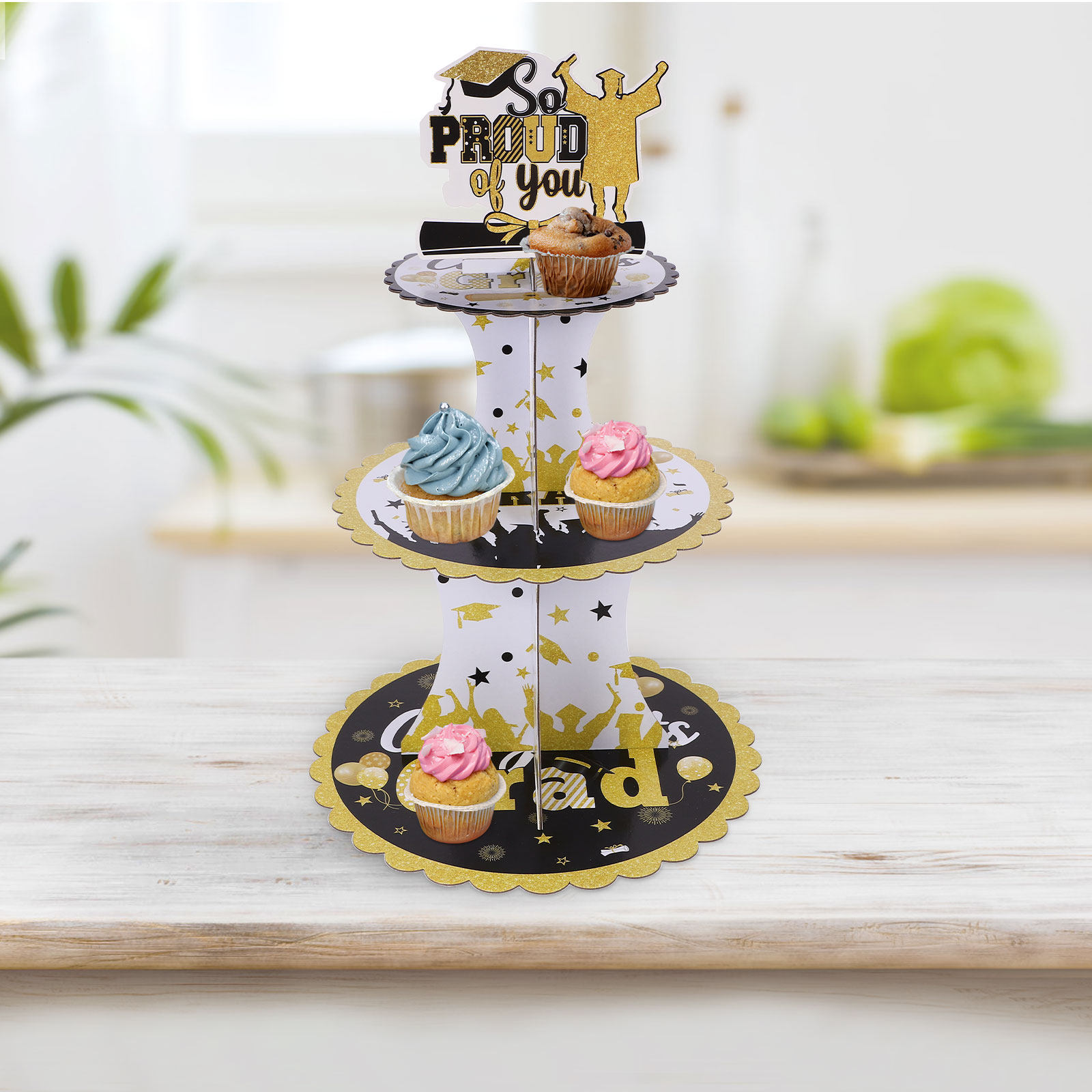Set di 3 Supporti per Torte a  - Cupcake Stand Tier recensione e prezzo