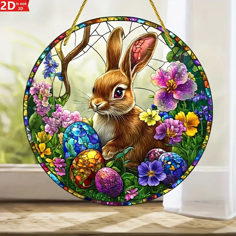 2 pezzi di coniglio pasquale c - Flower Wall Panel recensione e prezzo