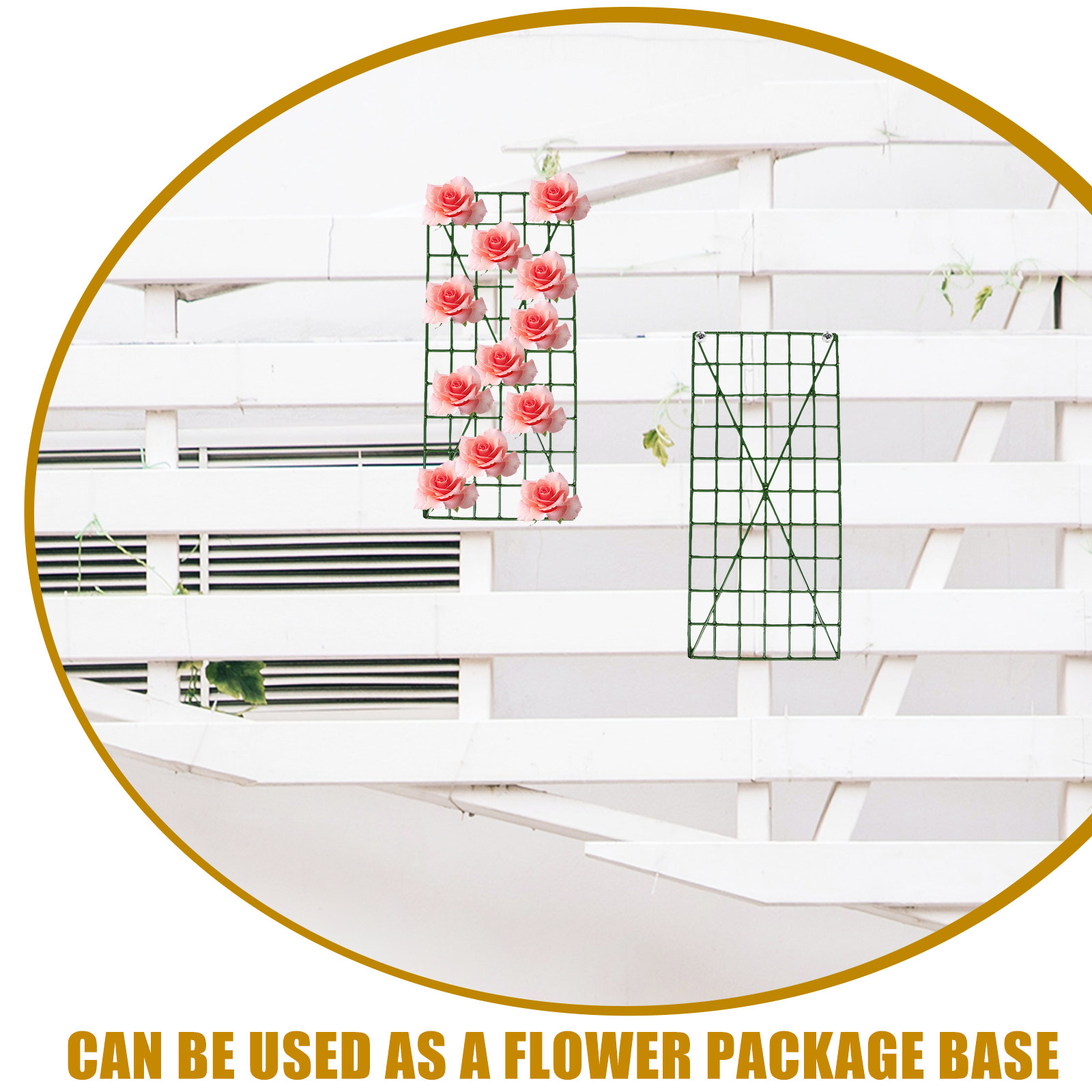4 Pezzi di Pannelli a Rete in  - Flower Wall Panel recensione e prezzo