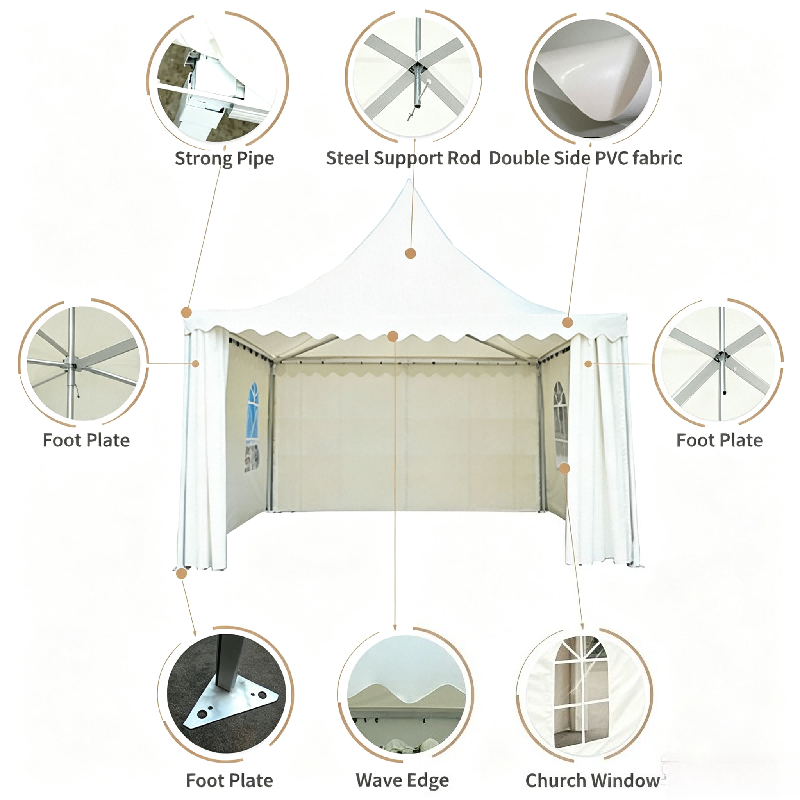 Tenda Pagoda Bianca Personaliz - Event & Party Supply Photos recensione e prezzo